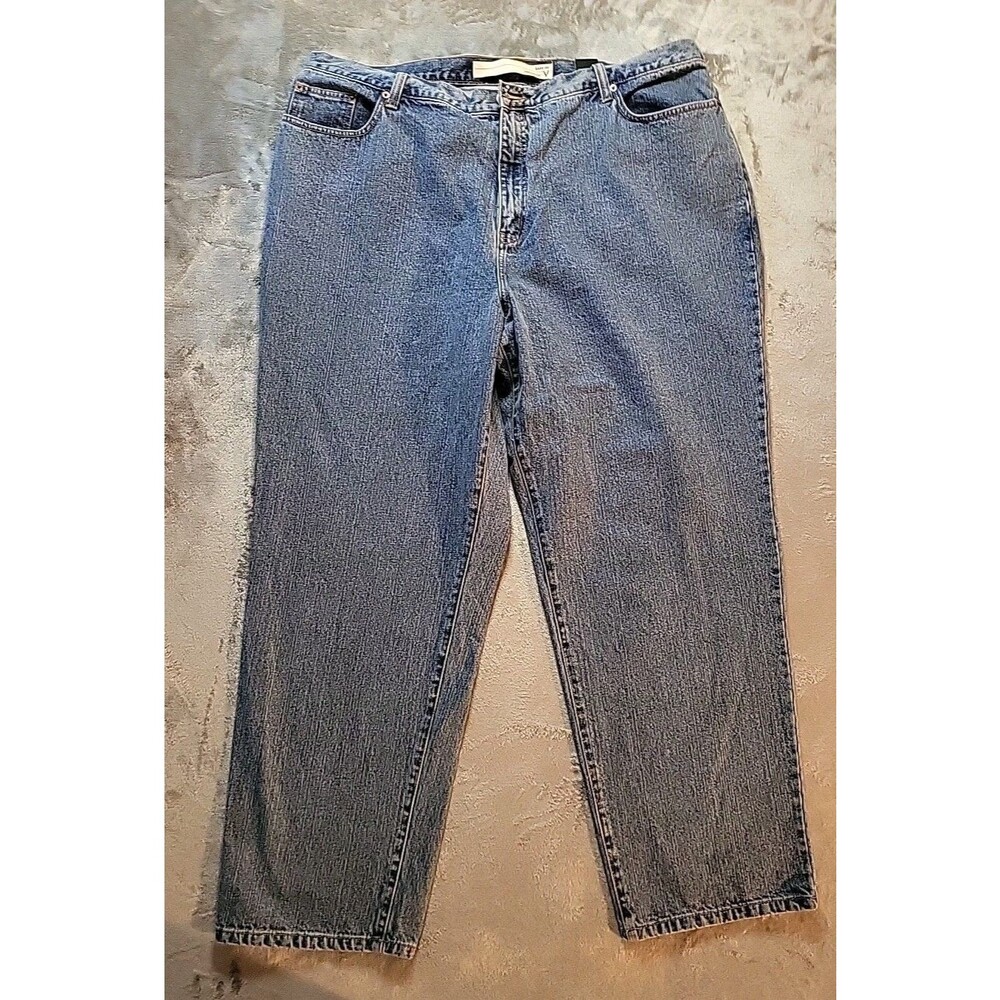 Lane Bryant  Venezia Jeans Women's Size 24 Average Blue Wide-Leg